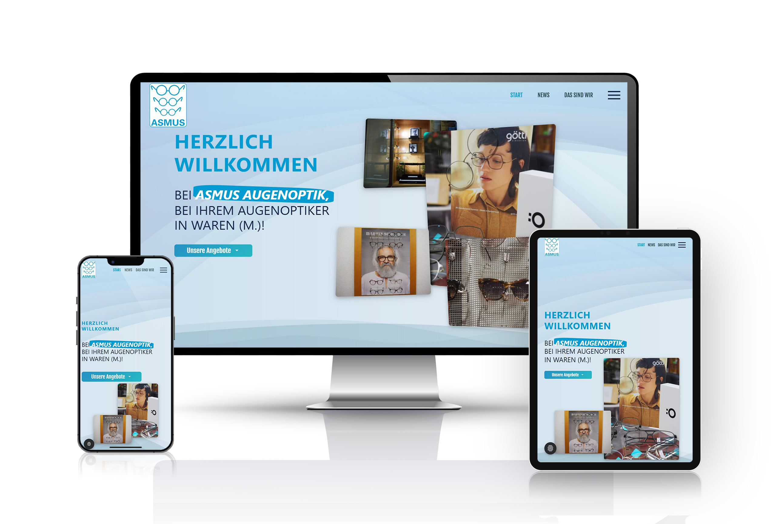 Asmus Augenoptik - Desktop, Tablet, Handy