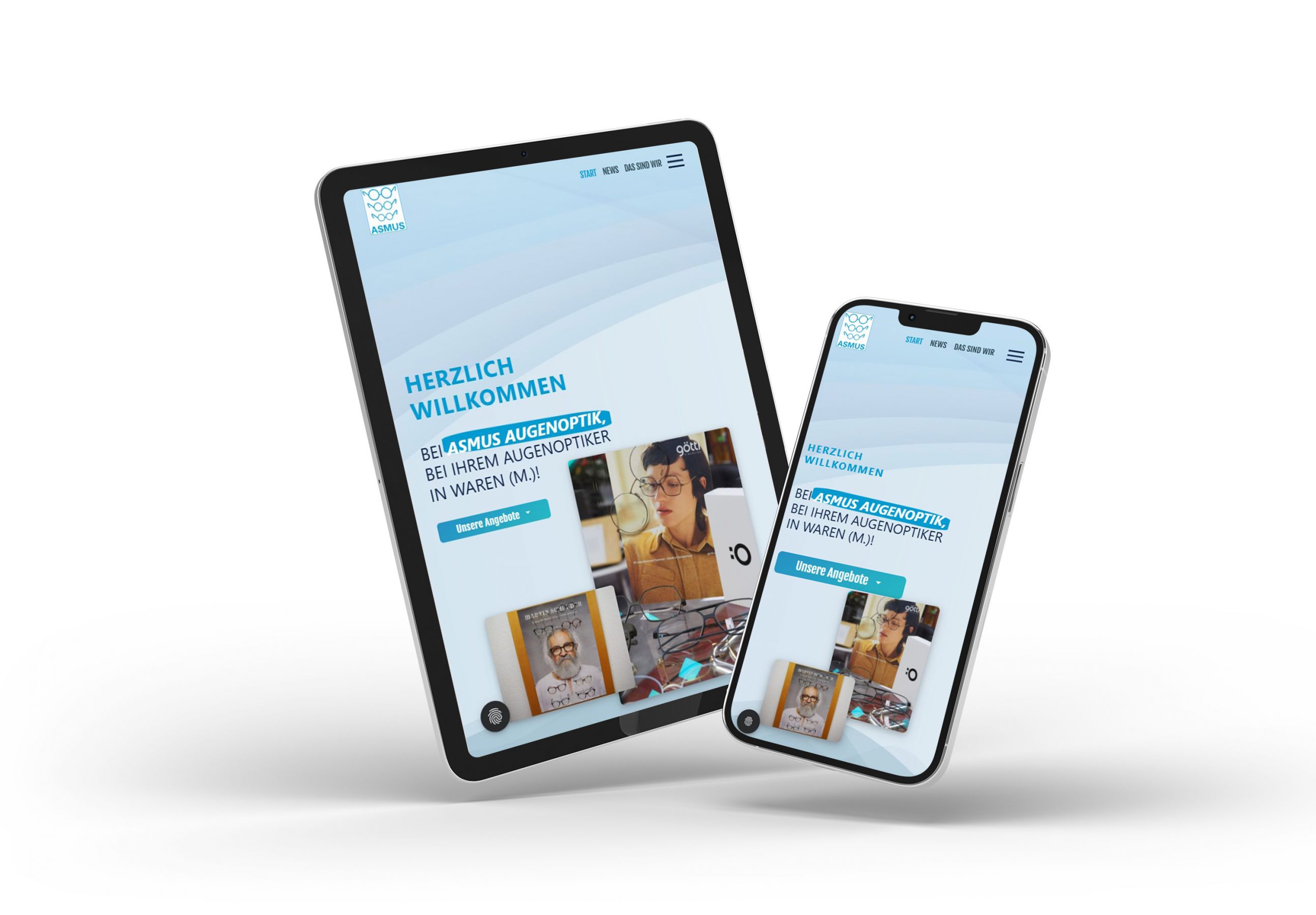 Asmus Augenoptik - Tablet, Handy