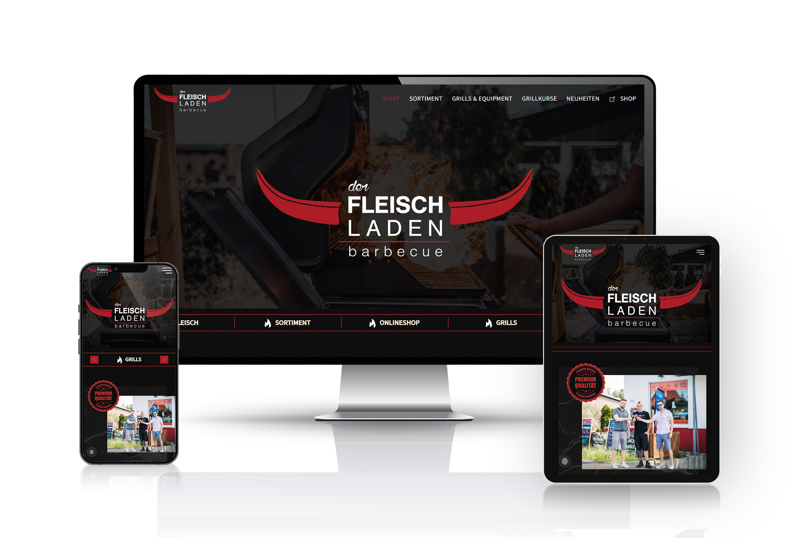 Der Fleischladen - Desktop, Tablet, Handy