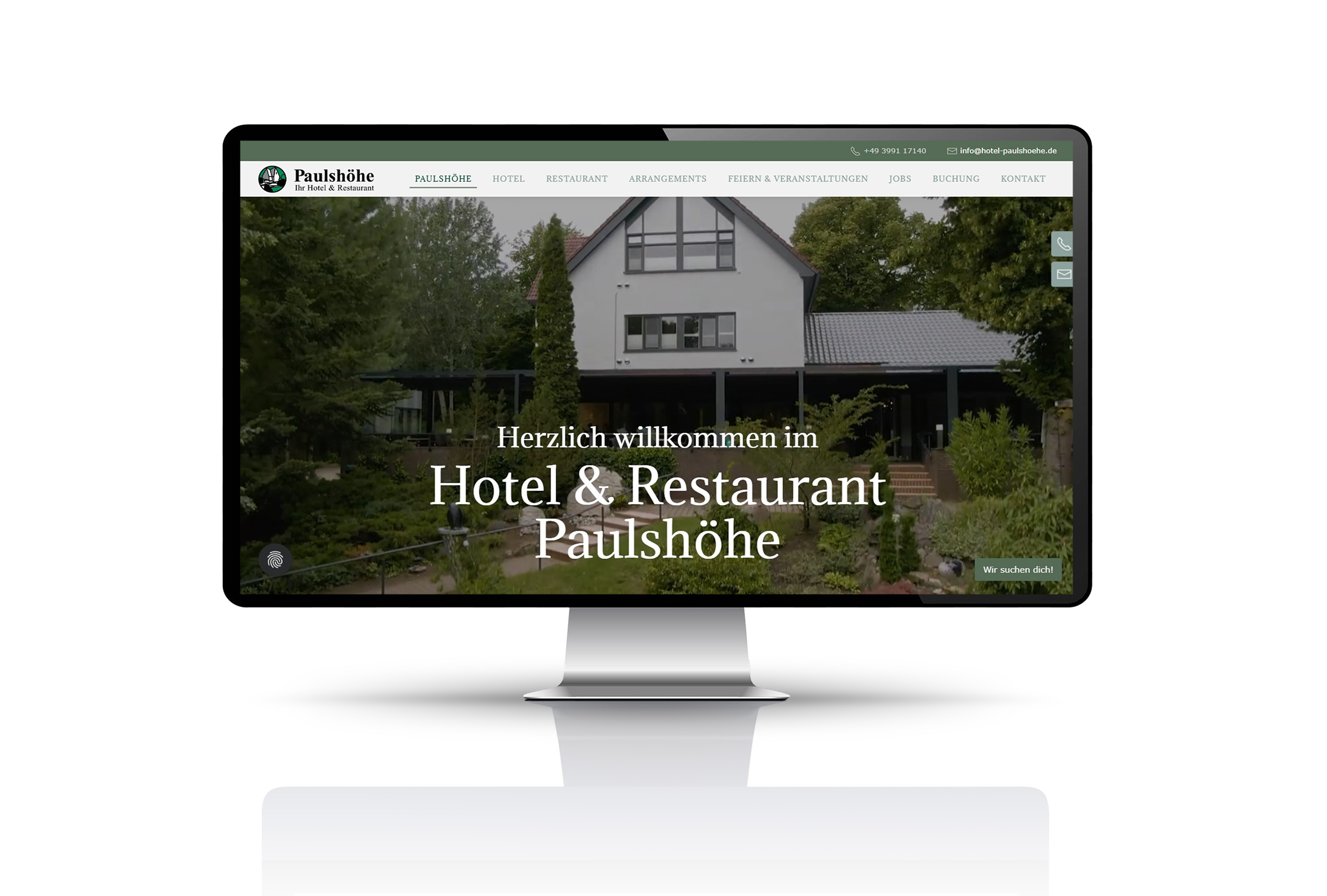 Paulshöhe, Hotel und Restaurant KG- Desktop