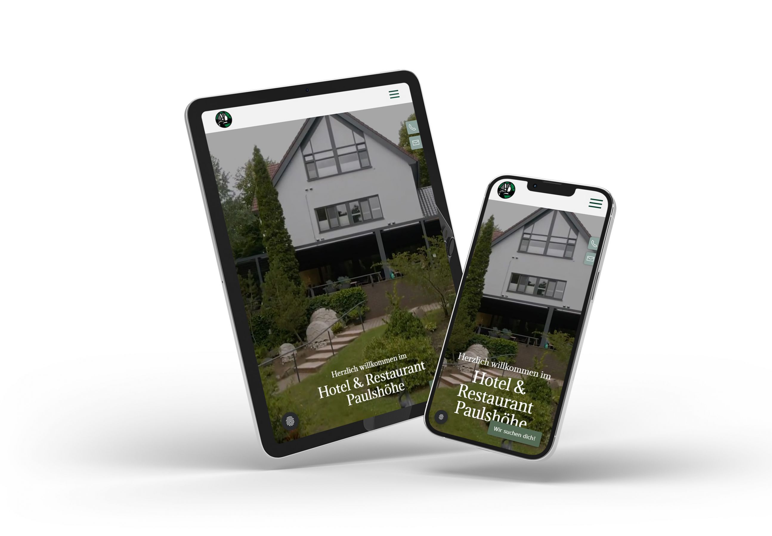 Paulshöhe, Hotel und Restaurant KG- Tablet, Handy