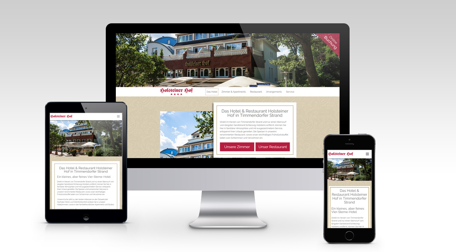 Holsteiner Hof - Desktop, Tablet, Handy