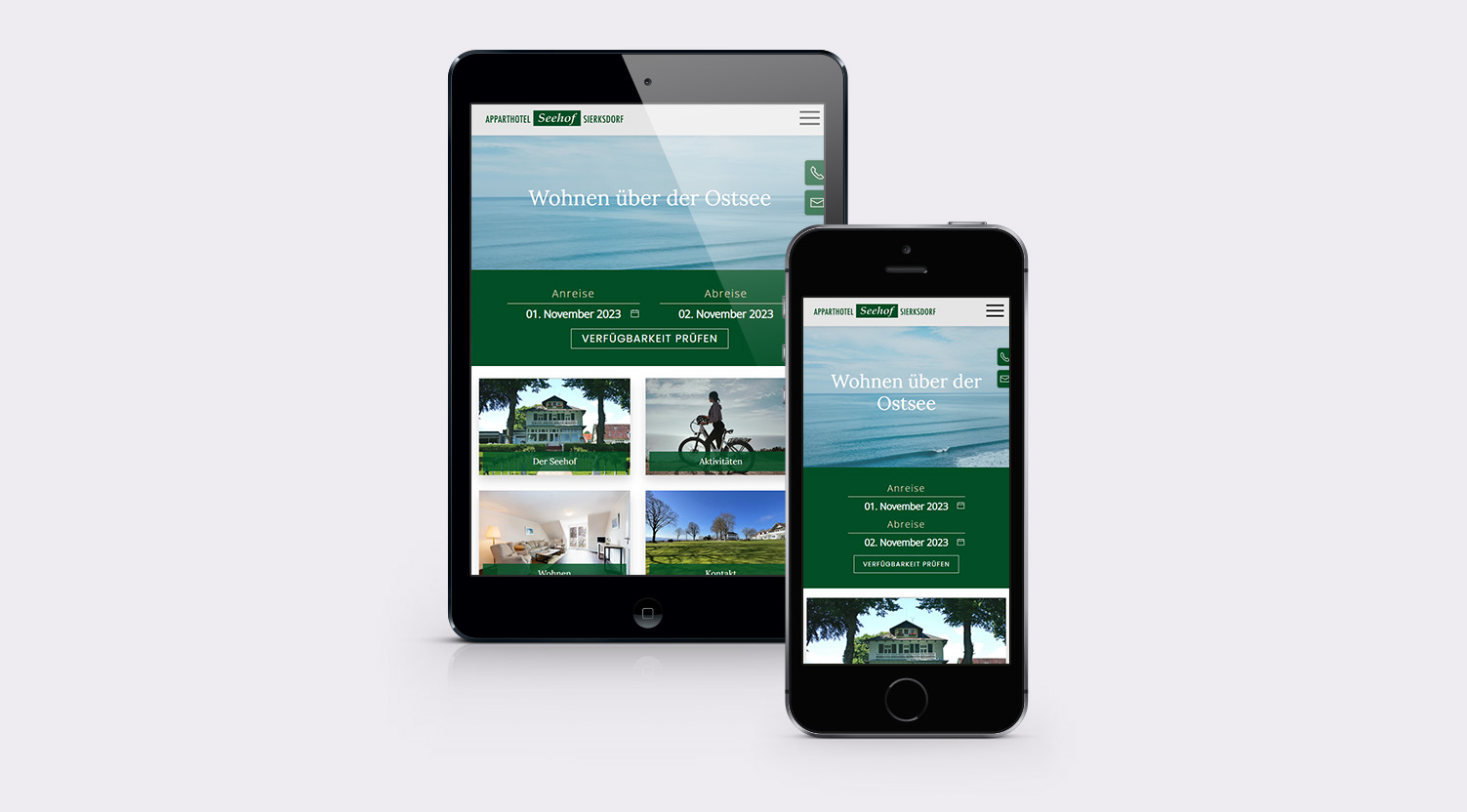 Hotel Seehof Sierksdorf - Tablet, Smartphone