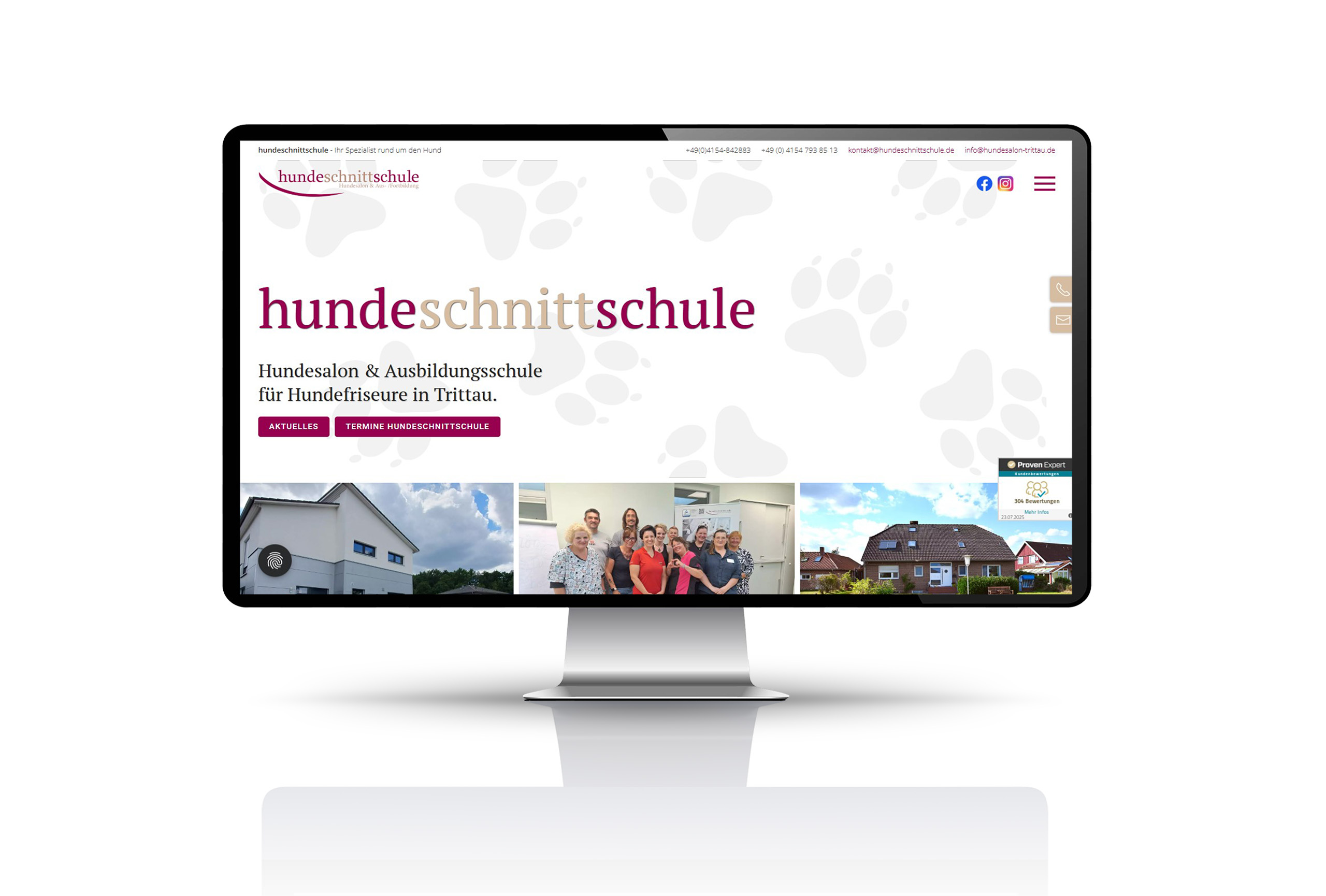 Hundeschnittschule - Desktop