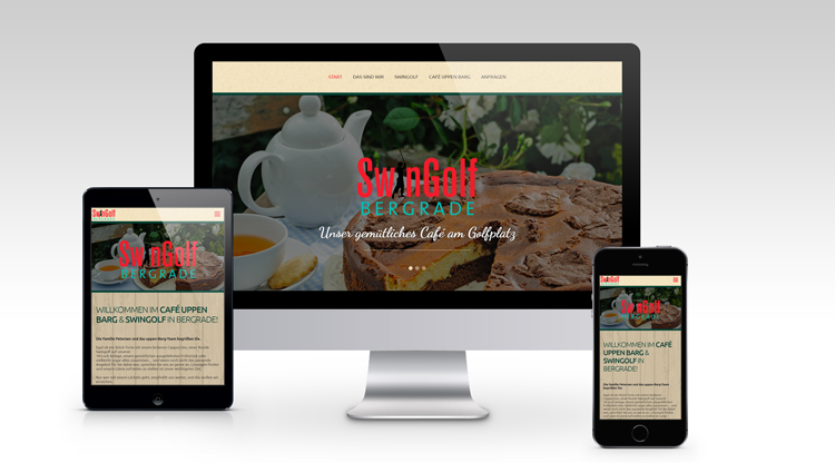 Swingolf - Desktop, Tablet, Handy