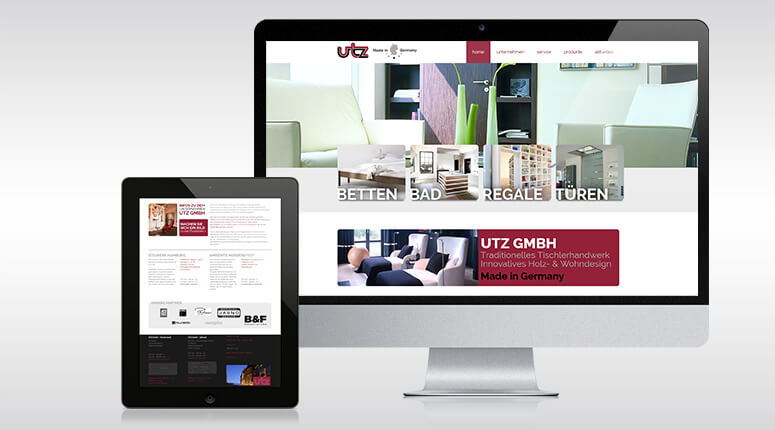 Utz Design - Desktop, Tablet