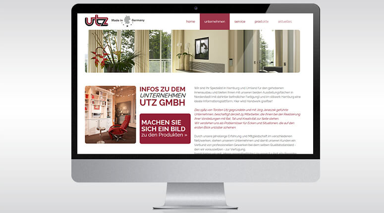 Utz Design - Desktop