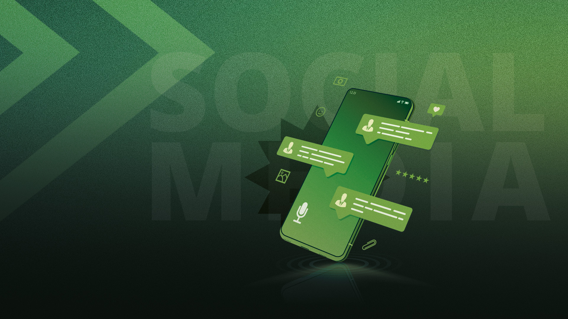 Social Media Benachrichtungen auf Handy
