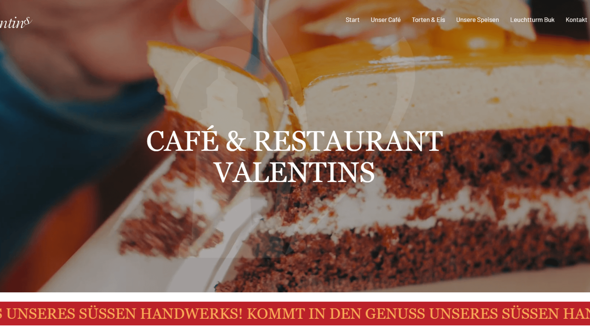 Café & Restaurant Valentins Referenz