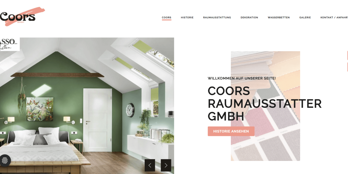 Coors Raumausstattung Referenz